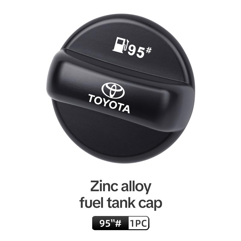 

Car Fuel Tank Cap Cover Metal Tank Protective Sticker For Toyota Corolla Yaris Camry Prius CHR Hilux RAV4 Avensis Accessories