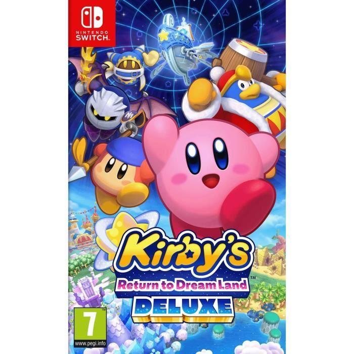 Jeu Vidéo - Nintendo - Kirby's Return To Dream Land Deluxe - Nintendo Switch - Action - PEGI 7+