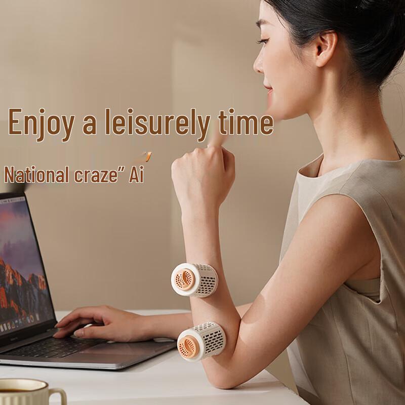 Hezheng Pulse Neck Massager & Moxibustion Gift Set CN plug (adapter included)