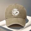 Dragon  Print Baseball Cap Dragon Theme Baseball Cap Baseball Cap for Dragon Lovers Stylish and Adjustable Hand Washable