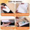 Creative Self Adhesive Hidden Drawer Storage Tray Makeup Pencil Desk Hidden Under Desk Stand Self Adhesive Under Drawer Storage