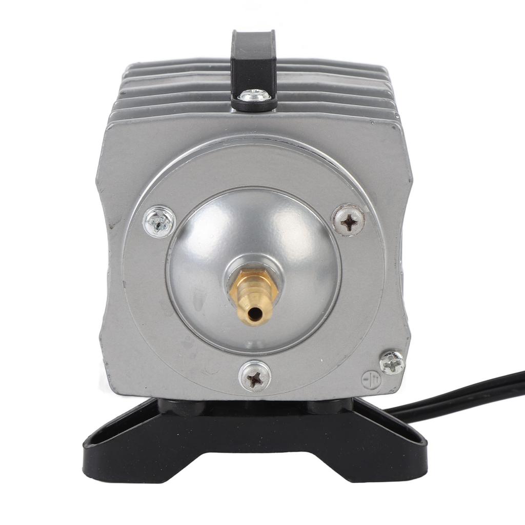 Electromagnetic Air Pump Efficient Low Noise Aluminum Alloy Fish Tank Air Pump for Garden Pond