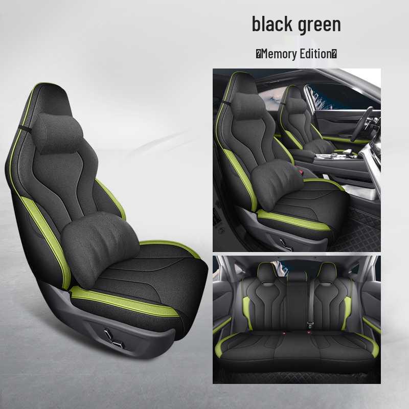 All-Season Breathable Linen Seat Covers for Changan Uni-V 2023-2025, Full Coverage Cushions