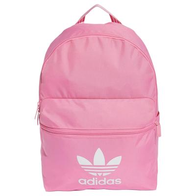 Originals Adicolor Series Logo Print Casual Sports Large Capacity Polyester Backpack Unisex Backpack Bliss-Pink IX7456