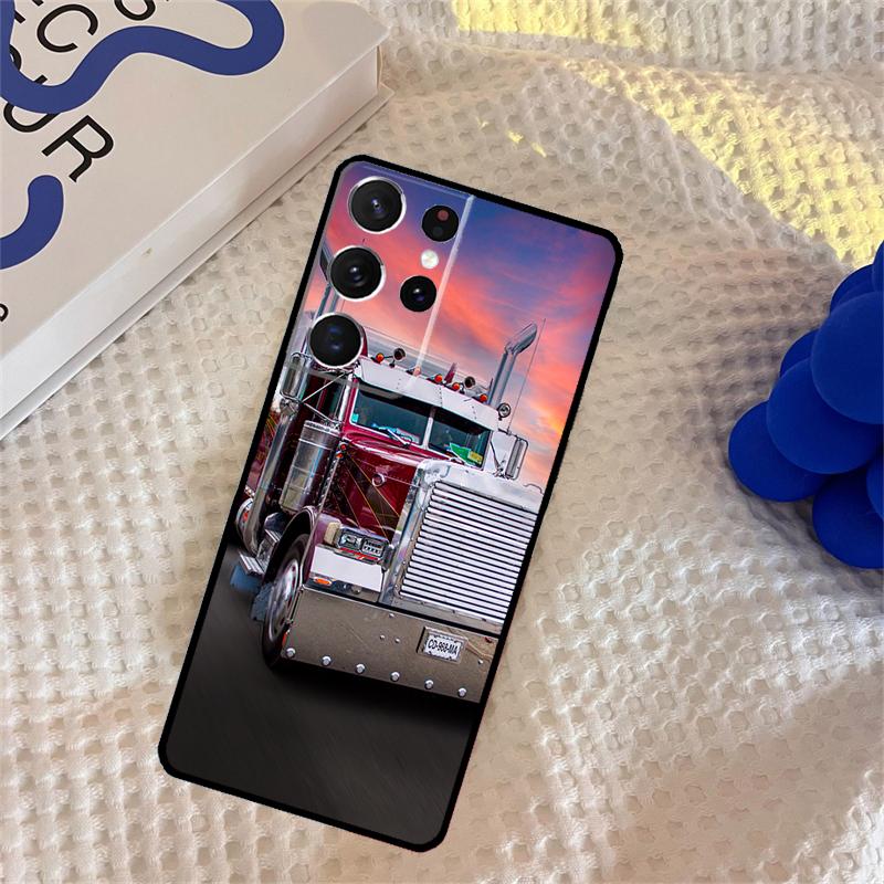 Heavy Truck Car Phone Case For Samsung Galaxy S24 S25 Ultra S9 S10 S20 S22 S21 Plus S23 FE Portector Cover