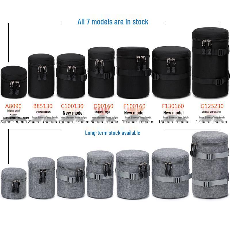 Waterproof Shockproof DSLR Camera Lens Storage Pouch