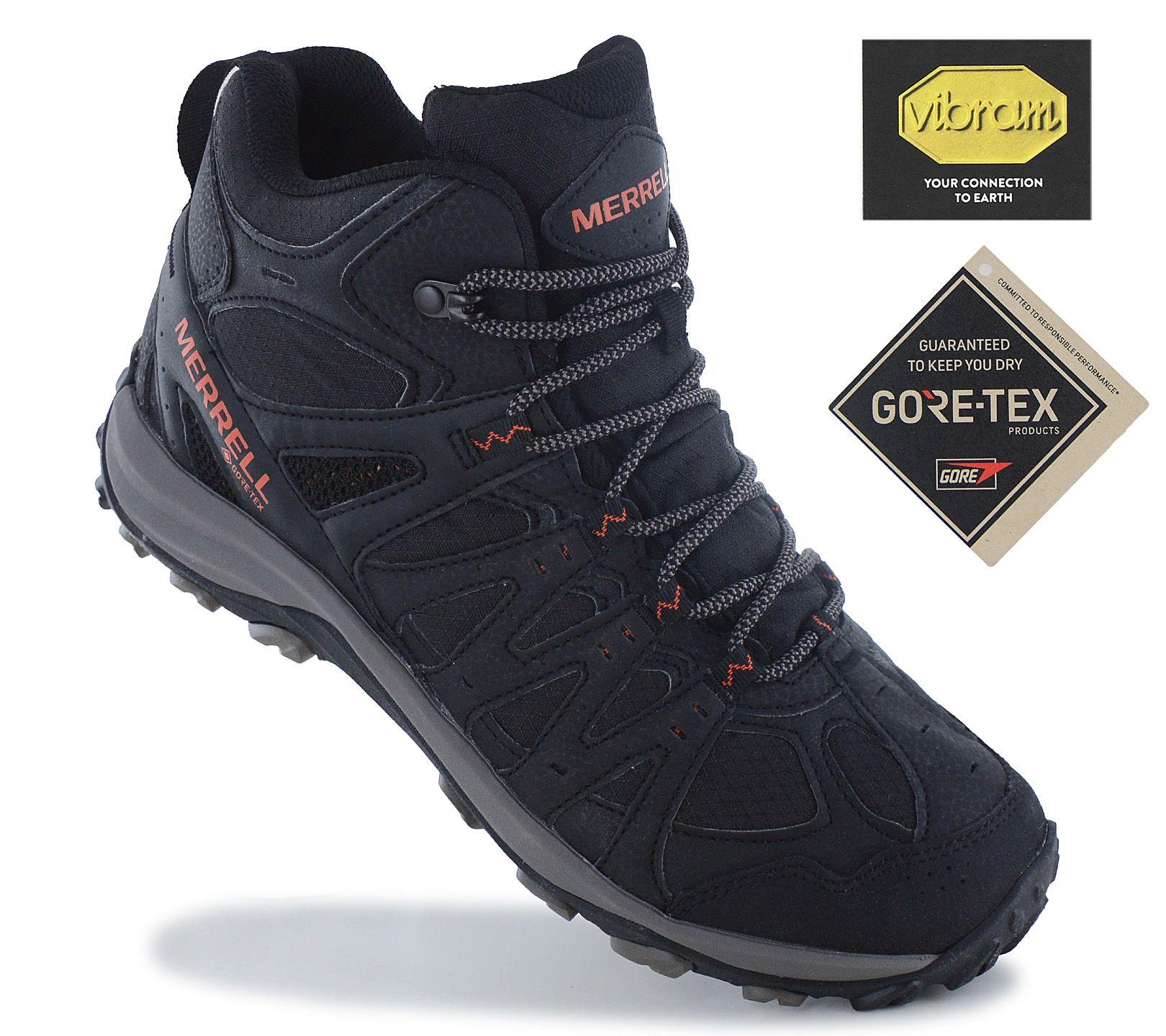 

Merrell Accentor 3 Sport Mid GTX GORE-TEX - Мужские походные ботинки Треккинговые ботинки Черный J036737 ОРИГИНАЛ EU 43.5 UK 9 чёрный