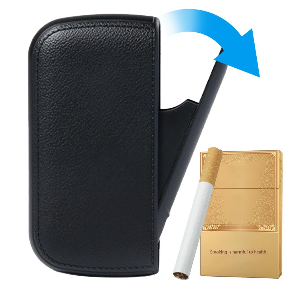 Cigarette Case Cigarette Holder Case Press Type Cigar Storage Box Holds 10 Cigarette Mini Cigarette Case for Outdoor Travel