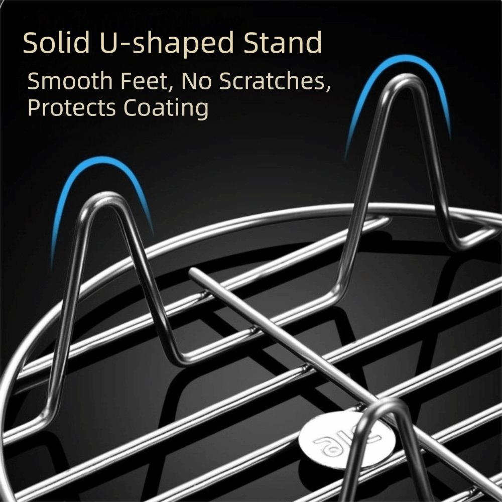 Sturdy Kitchen Steamer Holder Thick Food Steaming Tray Multi-Purpose Food Steamer Shelf Food Prep