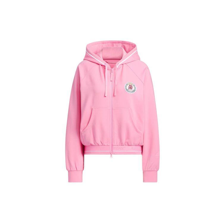 

Adidas Укороченная куртка Verbiage с принтом и капюшоном. Женская верхняя одежда Молитвенно-розовый JI8900 XXL