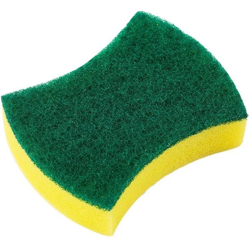 Extra Thick Double Sided Cleaning Sponge Non Scratch Scrubber Kitchen Dishware Pots Pans Household Multi Purpose Cleaning Supply
