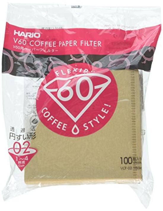 

Бумажный фильтр HARIO V60 02 100 листов x 10 VCF-02-100M