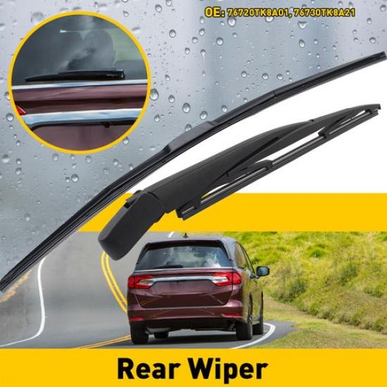 Rear Wiper Arm And Blade For Honda 2011-2017 Odyssey Back Windshield Wiper EOA