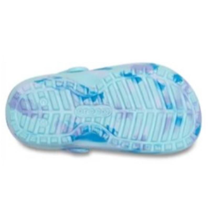 Crocs Classic Lined Marble Clog Kids 207773 1iq