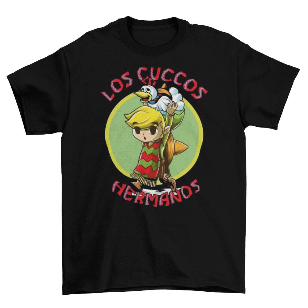 

Breaking Bad Zelda El Pollo Hermanos Mens TShirt Cotton Adult Funny Link Game Unisex T-Shirt M