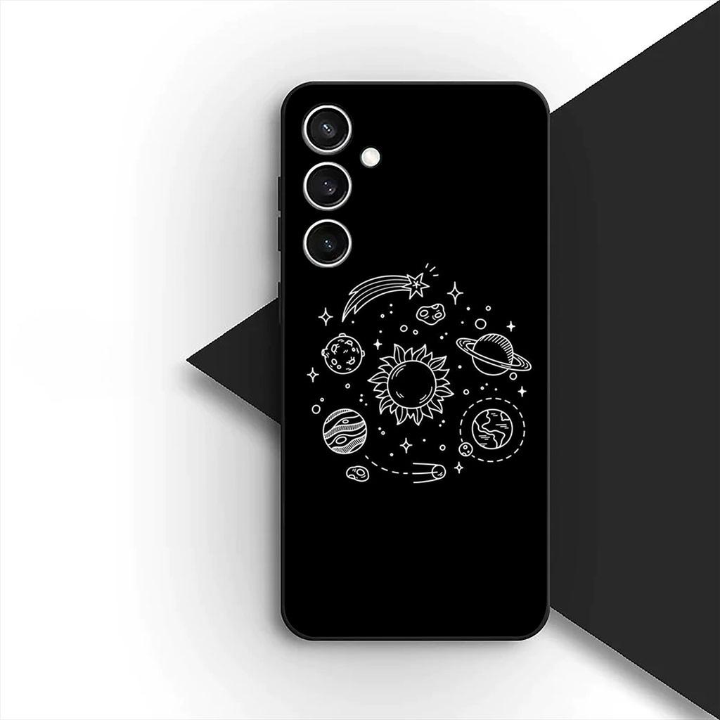 Protective Cover Sun Moon Funny Face Stars for Huawei P30 P20 Mate 20 10 Pro Lite Y7A Y8S Y7 Y9 Prime 2019 Phone Case