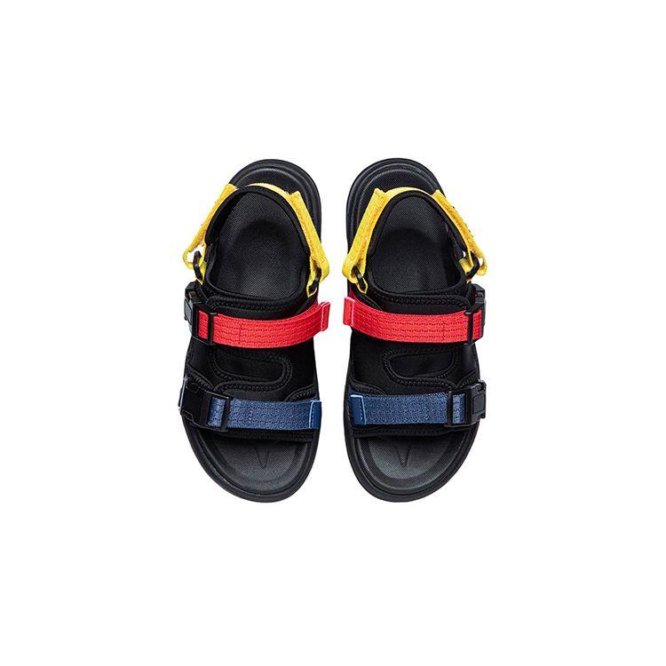 LiNing Youth  Coca Sports Sandals Kids Sandals Black Red YKUR010-5