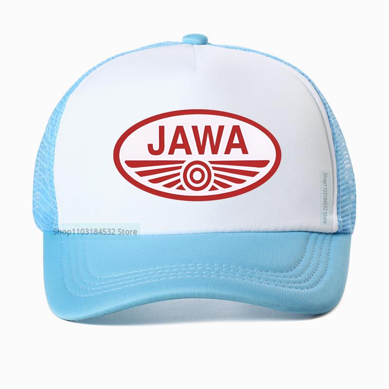 

Fashion JAWA Motorcycle Baseball Cap Women And Unisex Cool Jawa Hat Adjustable Mesh breathable baseball Cap