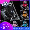 För VW Volkswagen Jetta MK5 Golf Huvtröjor Bil Växellådsspakskydd Växelväljare Manuell Handtag Anti-halk Tröja Auto Växlingsspak Dekoration
