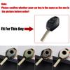 1 szt. Obudowa kluczyka samochodowego Ochraniacz Shell Holder Akcesoria do wnętrza samochodu BMW serii 3 5 7 E38 E39 E46 E83 M5 325i X3 X5 Z3 Z4
