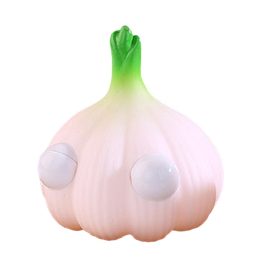 Squeeze Toy Garlic Shape Eyes Popping Toy Eyeballs Holding Sensory Toy Pressure Release Toy Eyes Popping Funny Gift
