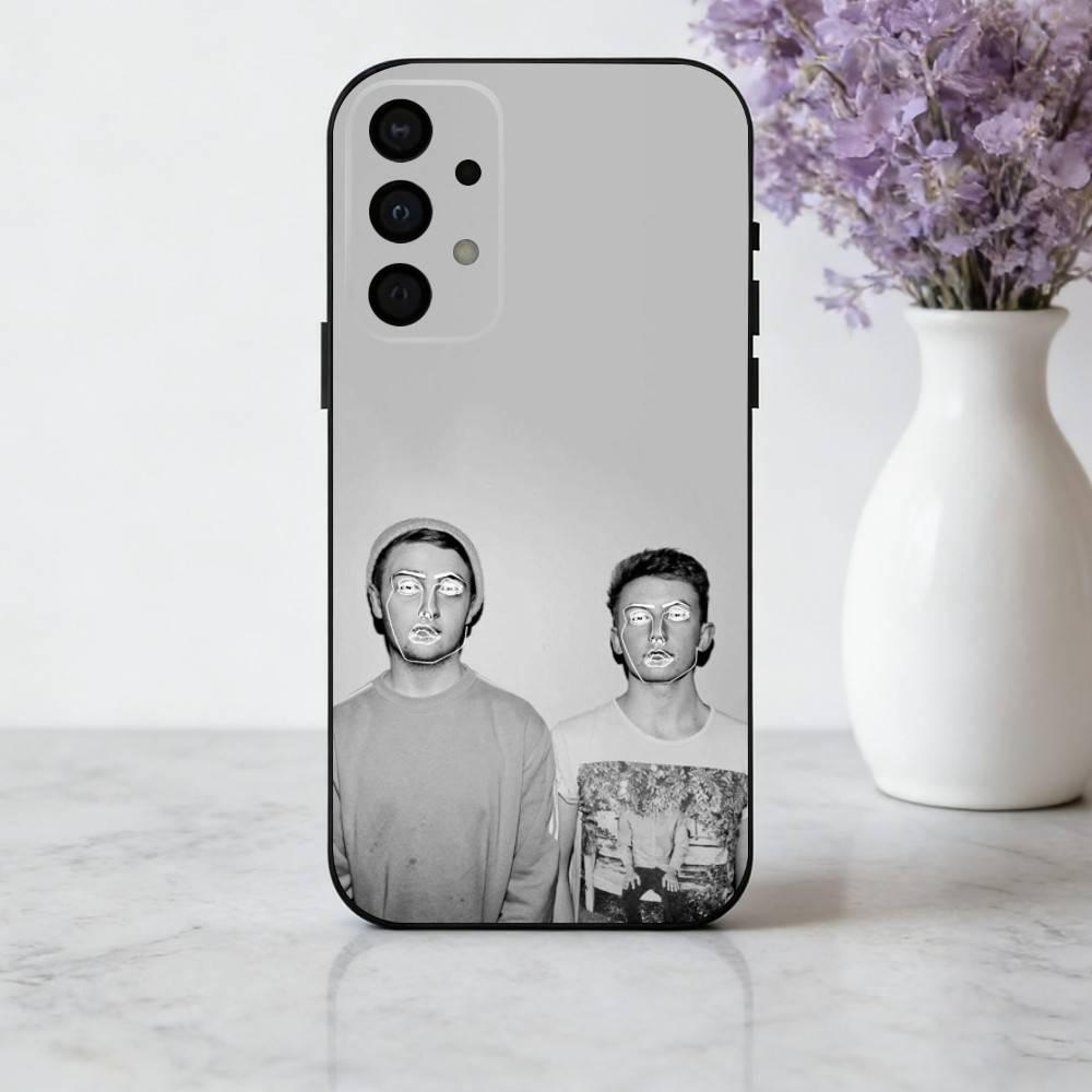 Deep House D-Disclosure Band Phone Case For Samsung Galaxy A73,A72,A71,A70,A53,A52,A51,Soft Silicone Black Cover