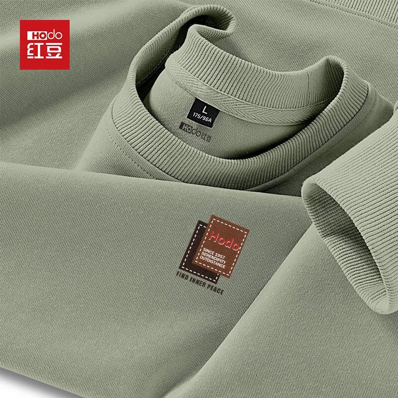 Hodo Men's Japanese Style Cotton Blend Round Neck Sweatshirt