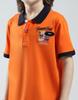 Monte Carlo Boys Printed Collar Neck Tshirt