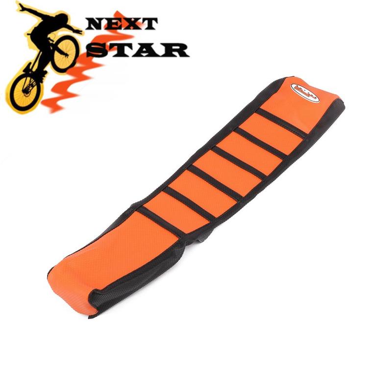 Gripper Soft Seat Cover For KTM SX EXC 65 85 125 200 250 300 400 450 525 Ribbed Motorcycle Dirt Pit Bike Motocross