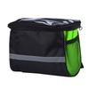 1PC Large Capacity Bags Bicycle Front Basket Durable Waterproof Tube Handlebar Canvas Outdoor Sports Accessories