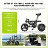 Αναδιπλούμενο ηλεκτρικό ποδήλατο 14'' EB1S-250W-36V12Ah-με θύρα φόρτισης USB-3 ταχύτητες-35 χλμ/ώρα-Αυτονομία 50 χλμ-Με APP-Αστικό