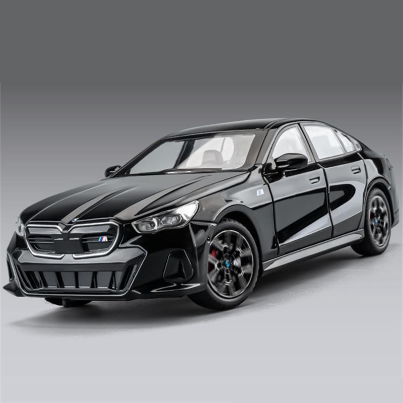 1/24 BMW I5 M60 slitinový sportovní vůz model litý kov limuzína čistě elektrická vozidla model auta simulace zvuk světlo dárek pro děti