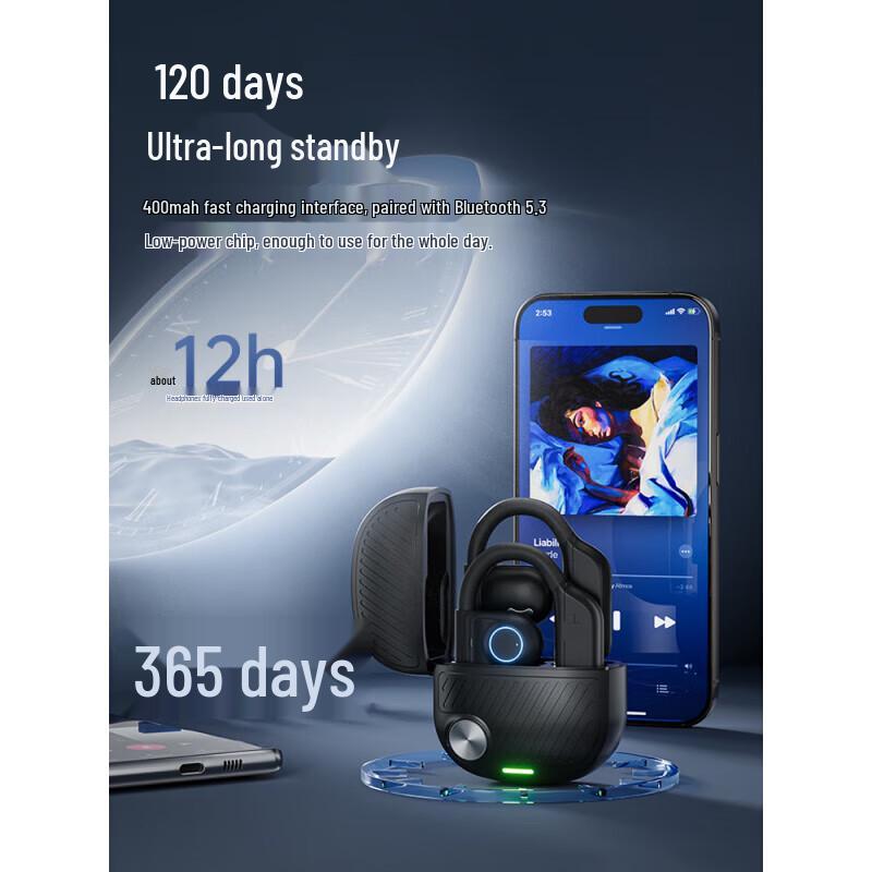 OKSJ i31X Wireless Bluetooth Semi-In-Ear Headset