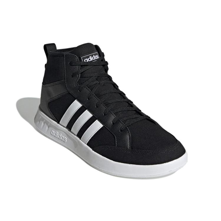 adidas Court80s Midden Zwart Wit Unisex EE9682