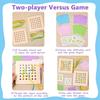 Montessori Wooden Threading Activity PuzzlesEarly Educational Fine Motor Skill Travel ToyBirthday Gifts for Boys and Girls