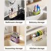Yousheng Sponge Holder Drain Storage Rack Large Capacity Rust-Resistant Multi-Functional Kitchen Organizer Sink Caddy