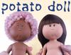 Bambola Patata Nuda Mia Spanish Waldorf Fatta a Mano 24cm Set Fai da Te