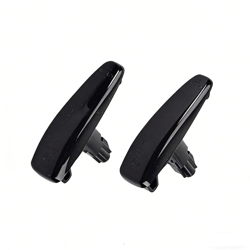 

Pair Of Black LED Sequential Turn Signal Lights For Sportack 2008-2019 ABS Housing Easy Installation Side Marker Lights 1