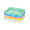10pcs Plastic Art Trays Durable PP Material 5 Colors for Crafts Beads DIY Projects Painting Jewelry Storage Bead Organizer Boxes