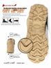 Men's Plus Size Military Combat Boots - Mid-Top Desert Workwear for Outdoor Camping and Security