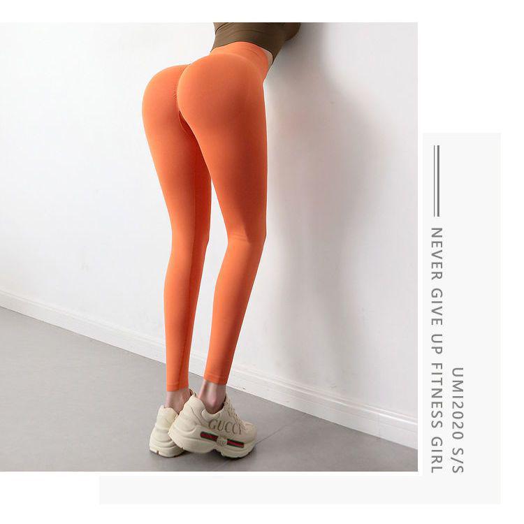 European & American High-Waisted Seamless Butt-Lifting Yoga Pants - Plus Size, No-Trace, Summer Running