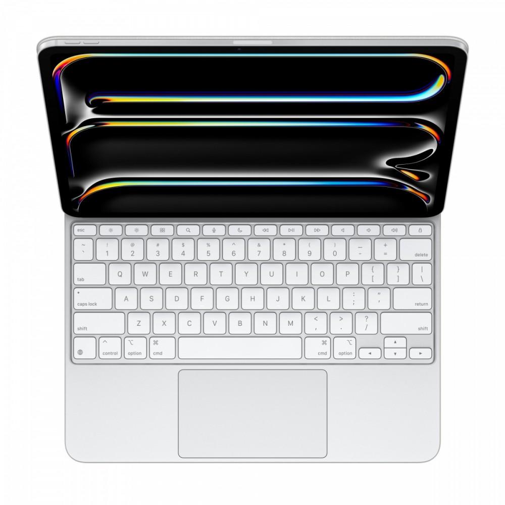 Magic Keyboard for iPad Pro 13 inch (M4) - english (USA) - white