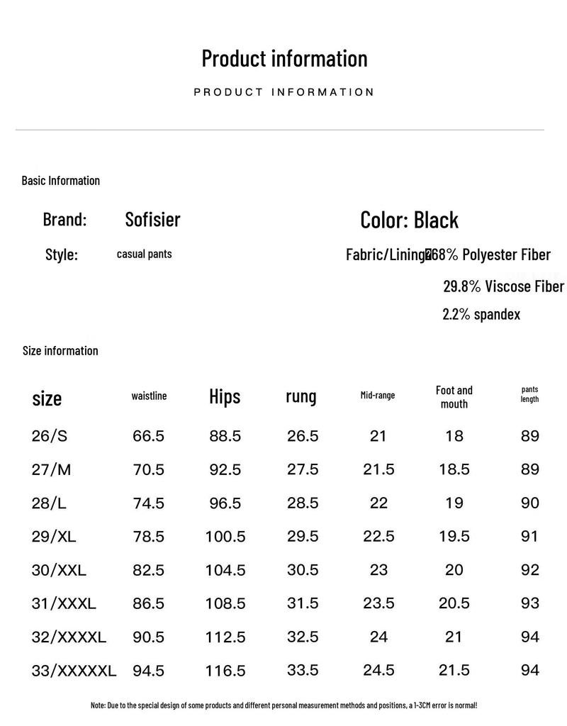 SOFSIL Women's High-Waist Straight-Leg Ankle Pants