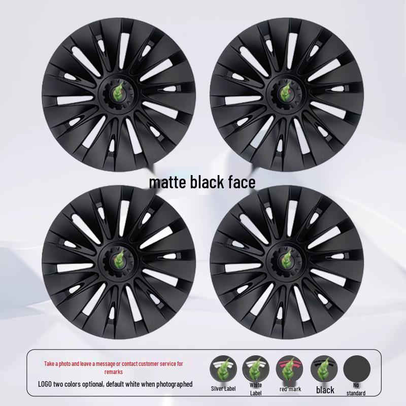 19-Inch Model Y Tesla Hubcaps: Sun God Full-Edge Covers for Modification