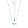 Iceball Lucky Fish Single Necklace