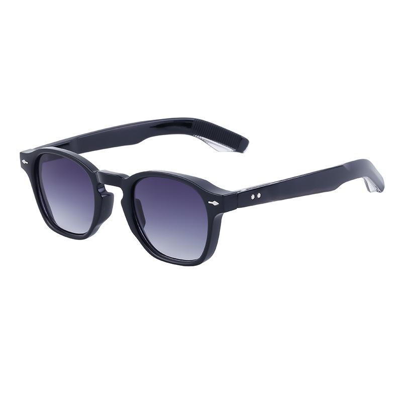 

JYL TS Men s Retro Round - Outdoor UV-Protective Trendy Sunglasses ZS-98141 c-2179 темно-коричневого кольору