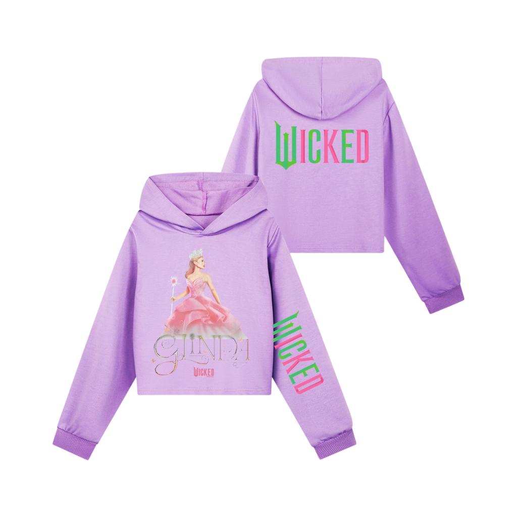Children's Long-sleeved Loose Pullover Letter-printed Hooded Sweatshirt