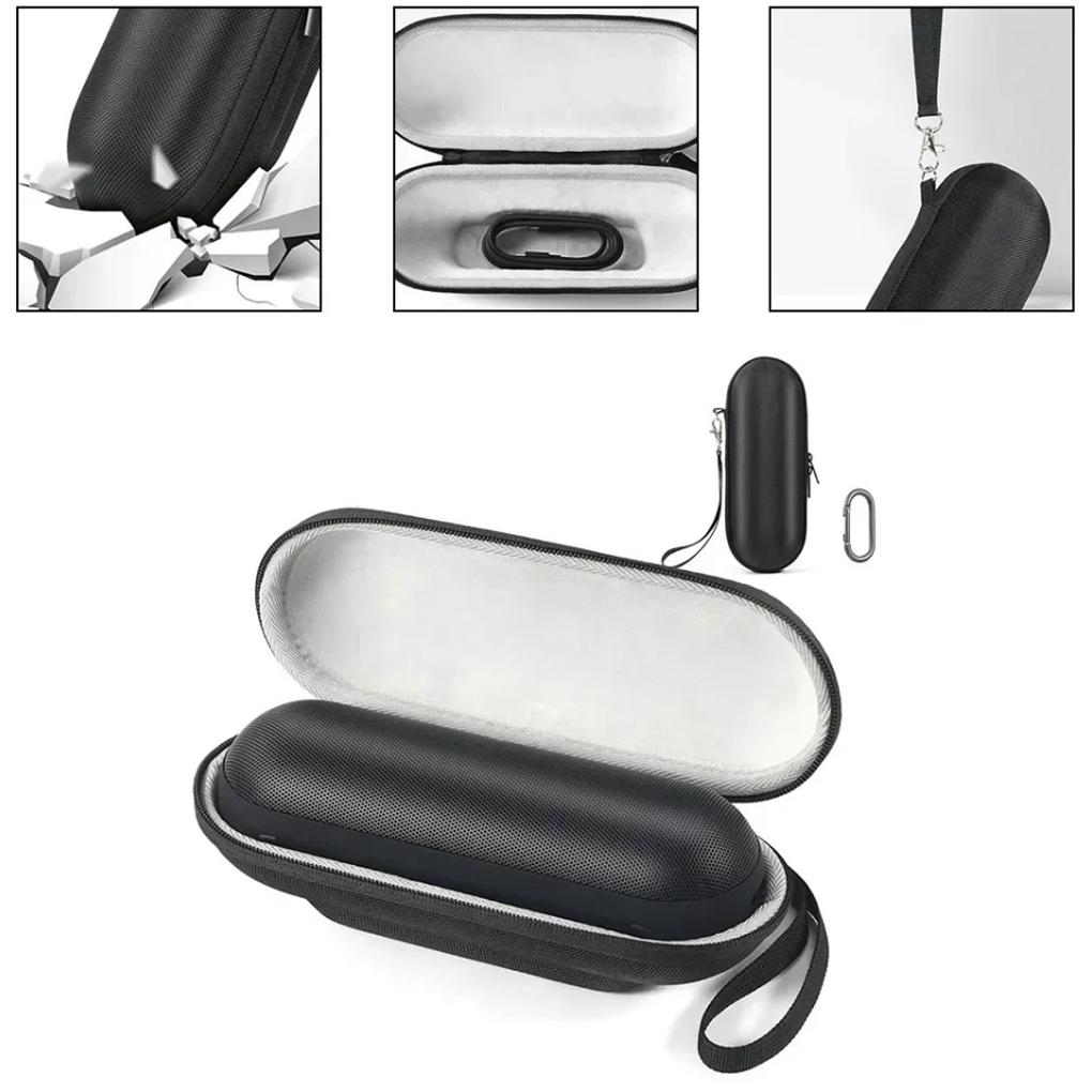 Suitable for Apple Beats Pill 2025 Wireless Bluetooth Speakers Storage Carrying EVA Case Functional Speaker Holder Pocket