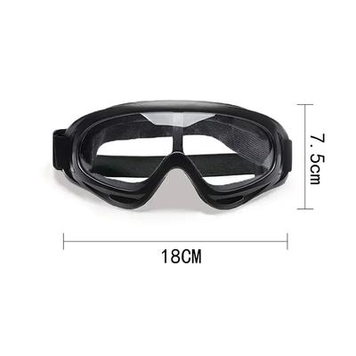 Óculos de Sol para Cães Ajustáveis Anti UV Anti-reflexo à Prova de Vento para Cães Caminhada ao Ar Livre Corrida Praia Todas as Raças Proteção Ocular Preto