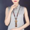 Tassel Ethnic Style Necklace Jewelry Long Sweater Chain Exquisite Bohemian Style Choker  Girl